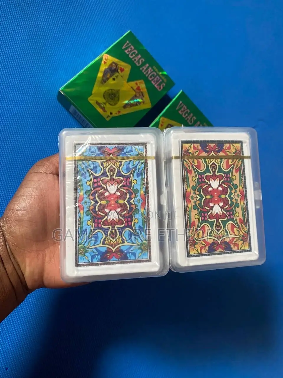 የፕላስቲክ ካርታ | የሚታጠብ Vegas Angels Plastic Playing Cards