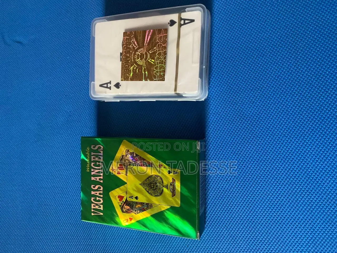 የፕላስቲክ ካርታ | የሚታጠብ Vegas Angels Plastic Playing Cards