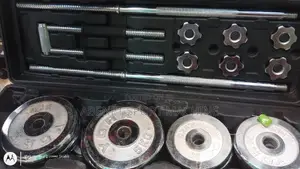 Photo - ዘመናዊ Adjustable Dumbbell and Barbell