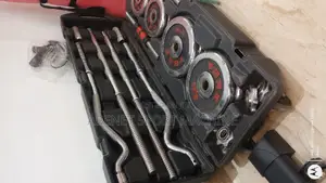 Photo - Adjustable Dumbbell and Barbells ዘመናዊ