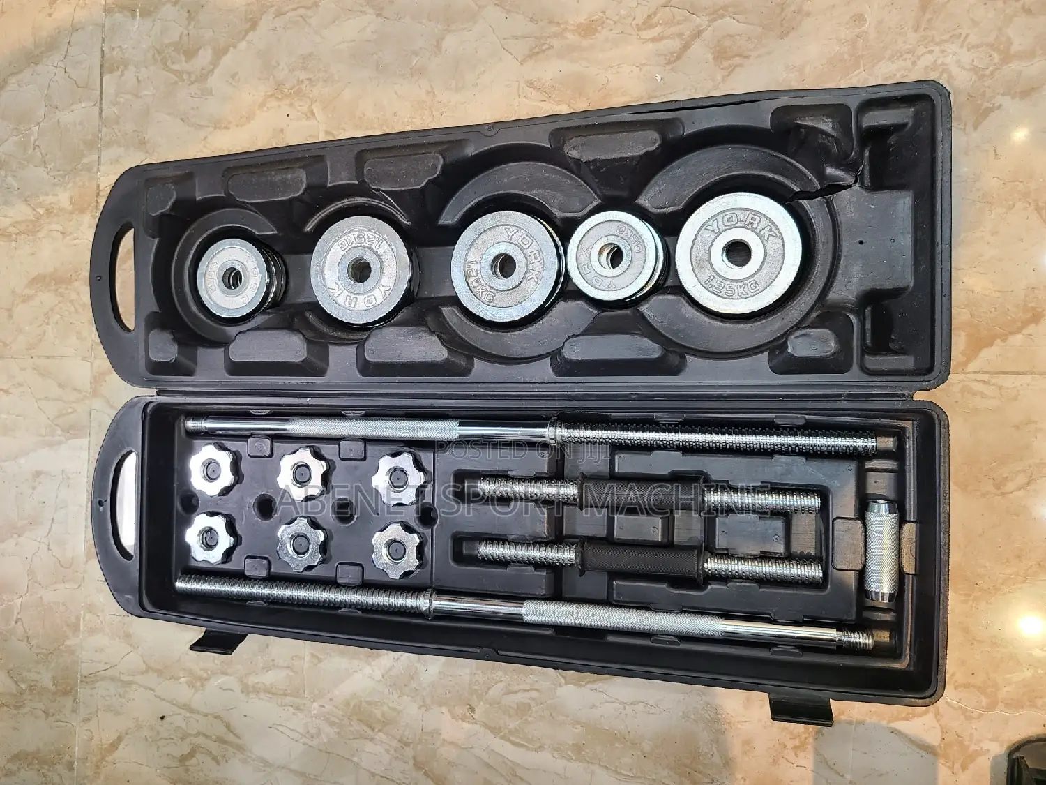 Adjustable Dumbbell and Barbels for Home Use