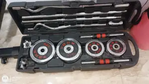 በቤቶ ስፖርት መስራት የሚችሉበት ዘመናዊ ሁለገብ ዳምፔል እና ባርቤል