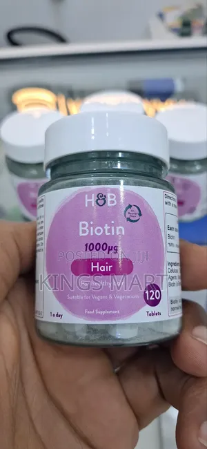 Photo - Biotin for Healthy Hair 120 Tablet