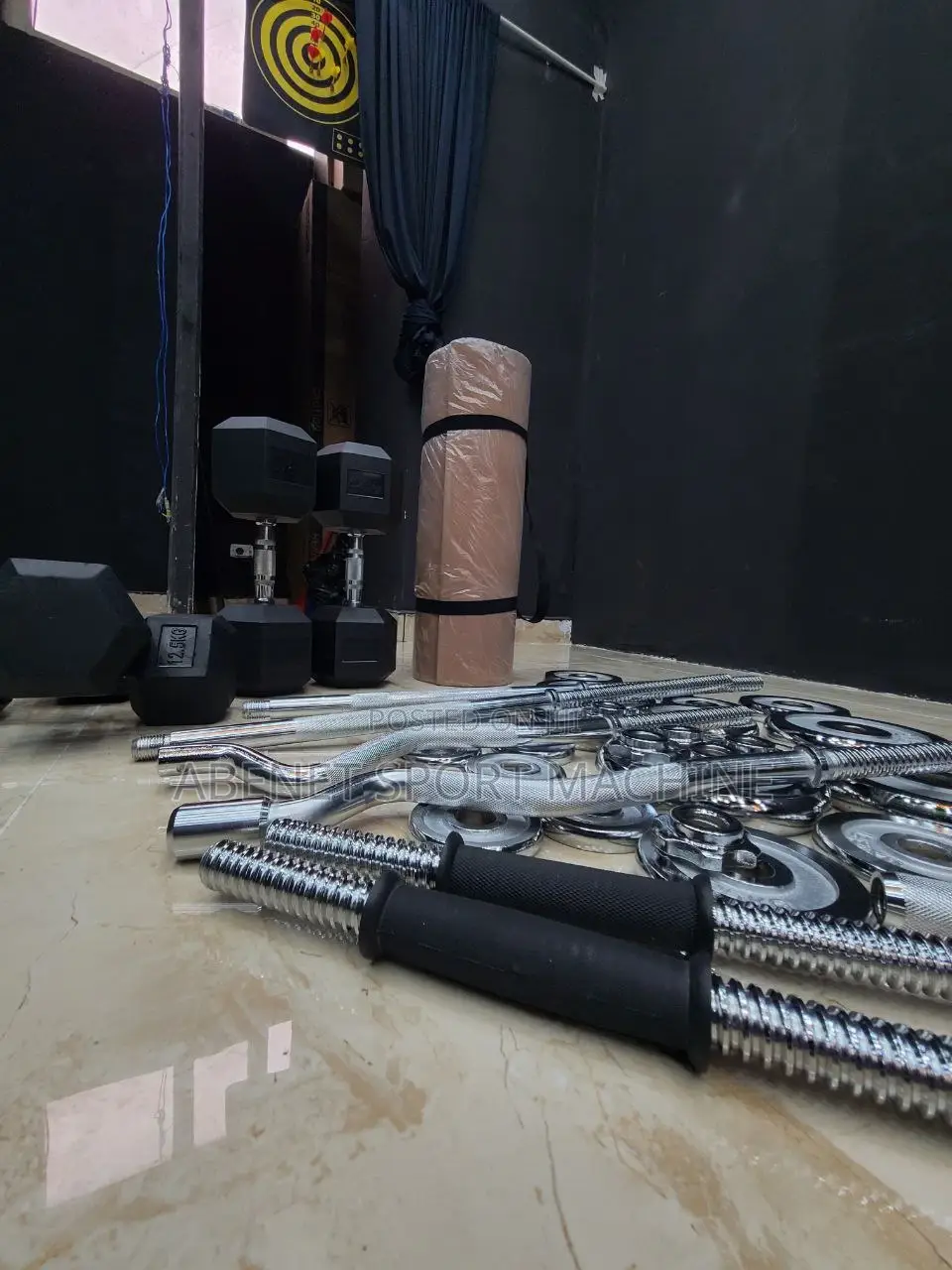 Home Use Adjustable Dumbbell and Barbells