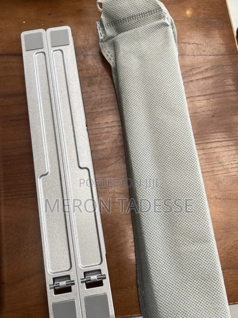 የብረት የላፕቶፕ ማስቀመጫ Steel Laptop Stand | Foldable | Adjustable