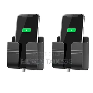 Mobile Rack for Bathrooms, for Rest Rooms ተለጣፊ የስልክ ማስቀመጫ