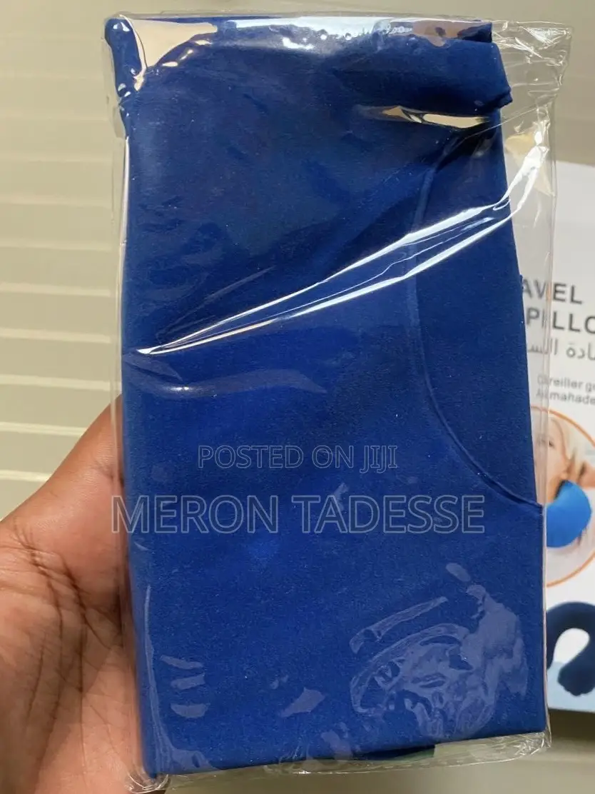 For Travelers Inflatable Travel Neck Pillow የሚነፋ የአንገት ትራስ