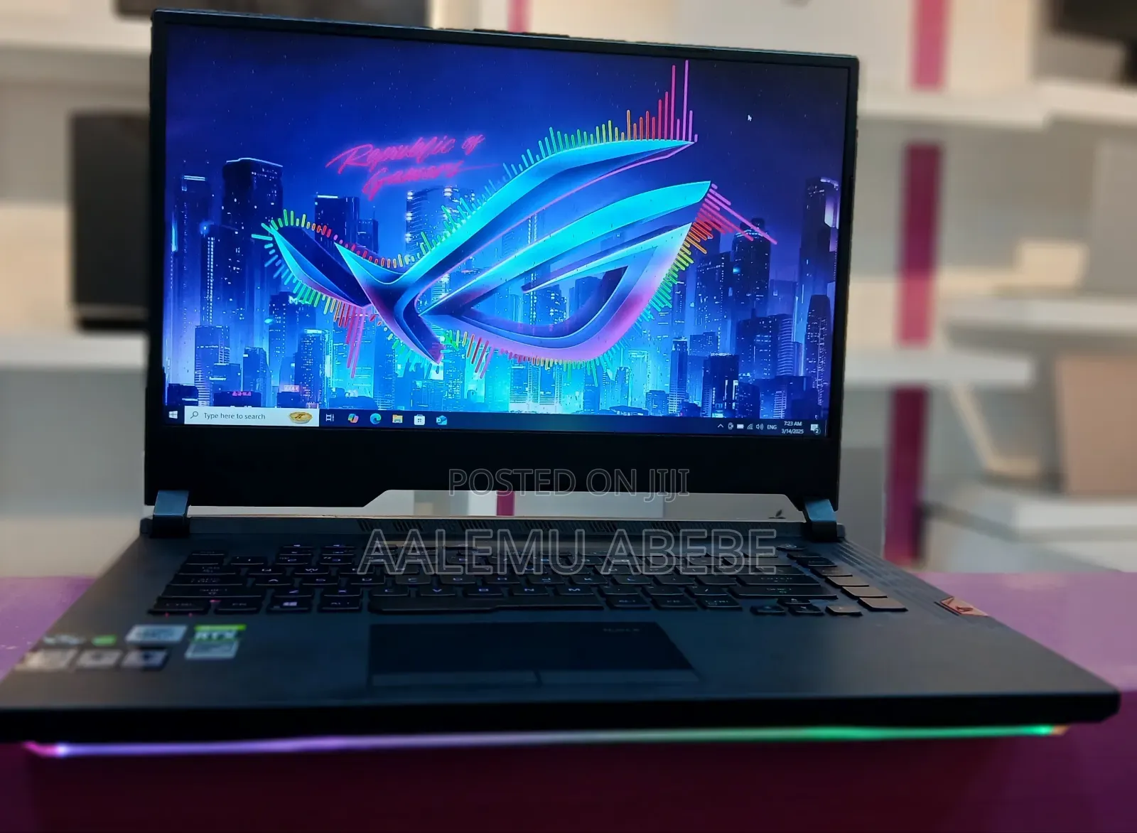 New Laptop Asus ROG Strix G15 16GB Intel Core I7 SSD 512GB