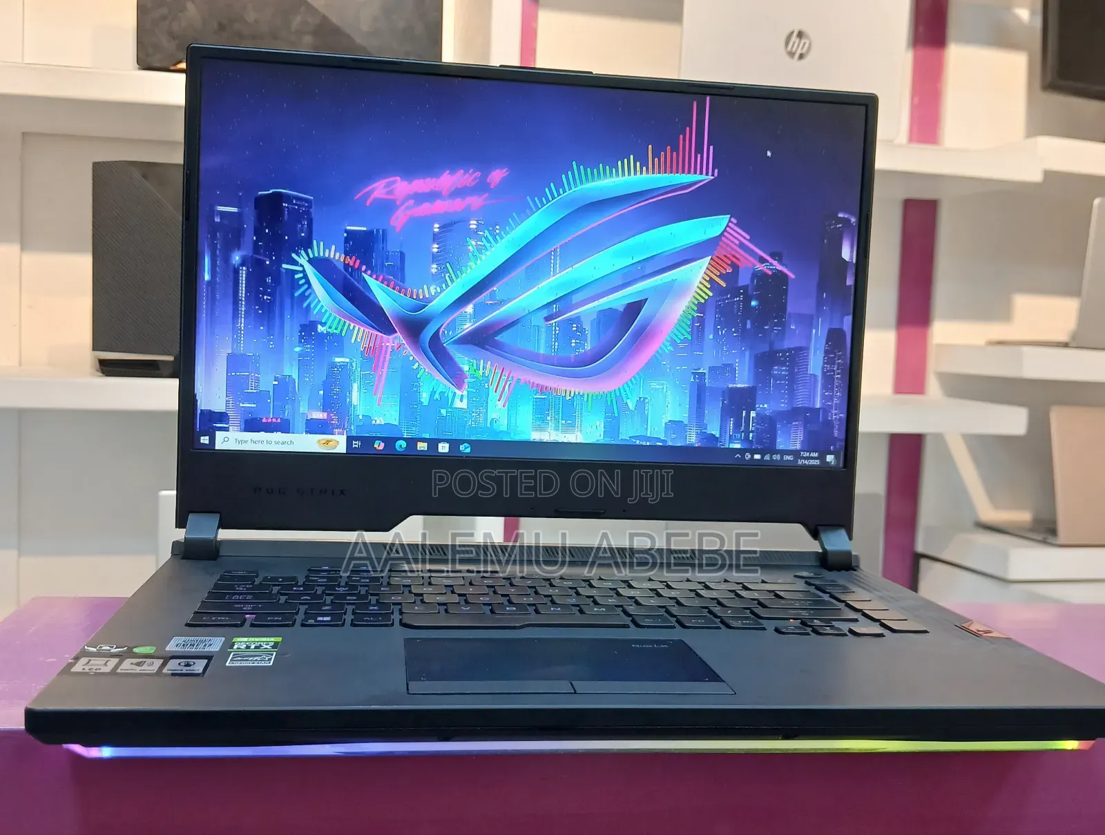 New Laptop Asus ROG Strix G15 16GB Intel Core I7 SSD 512GB