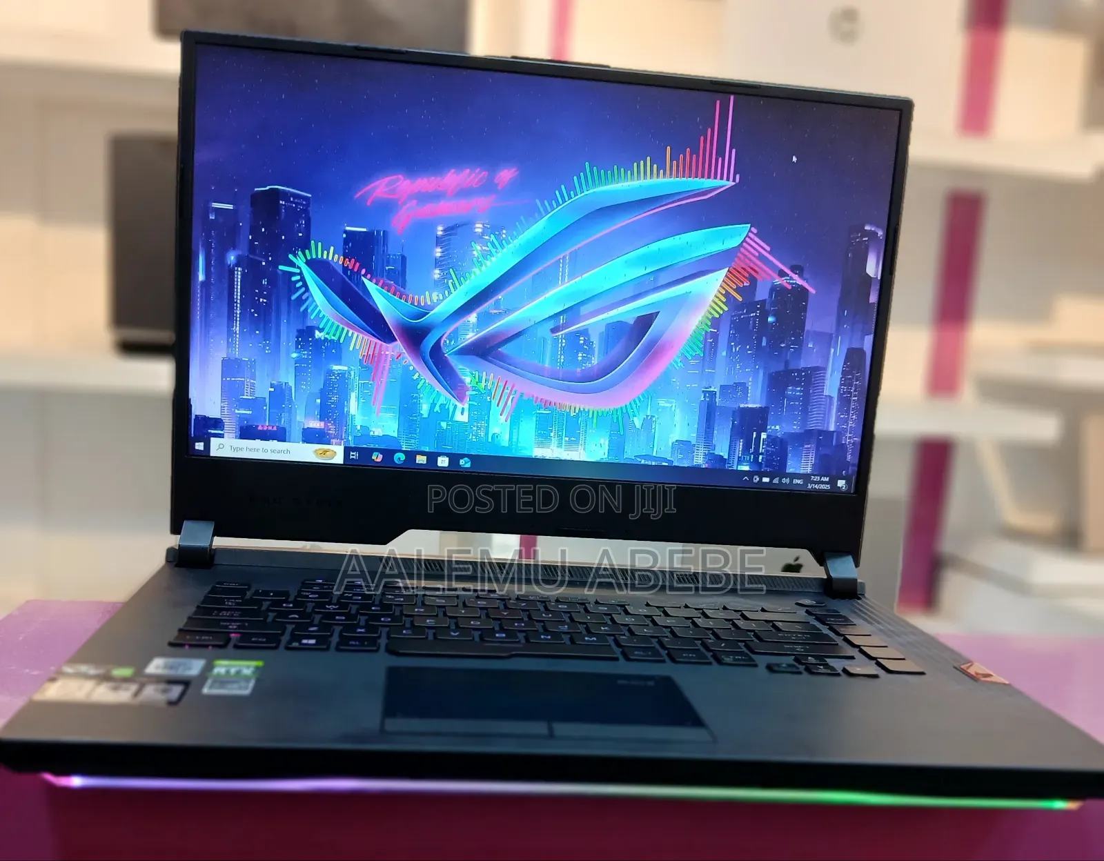 New Laptop Asus ROG Strix G15 16GB Intel Core I7 SSD 512GB