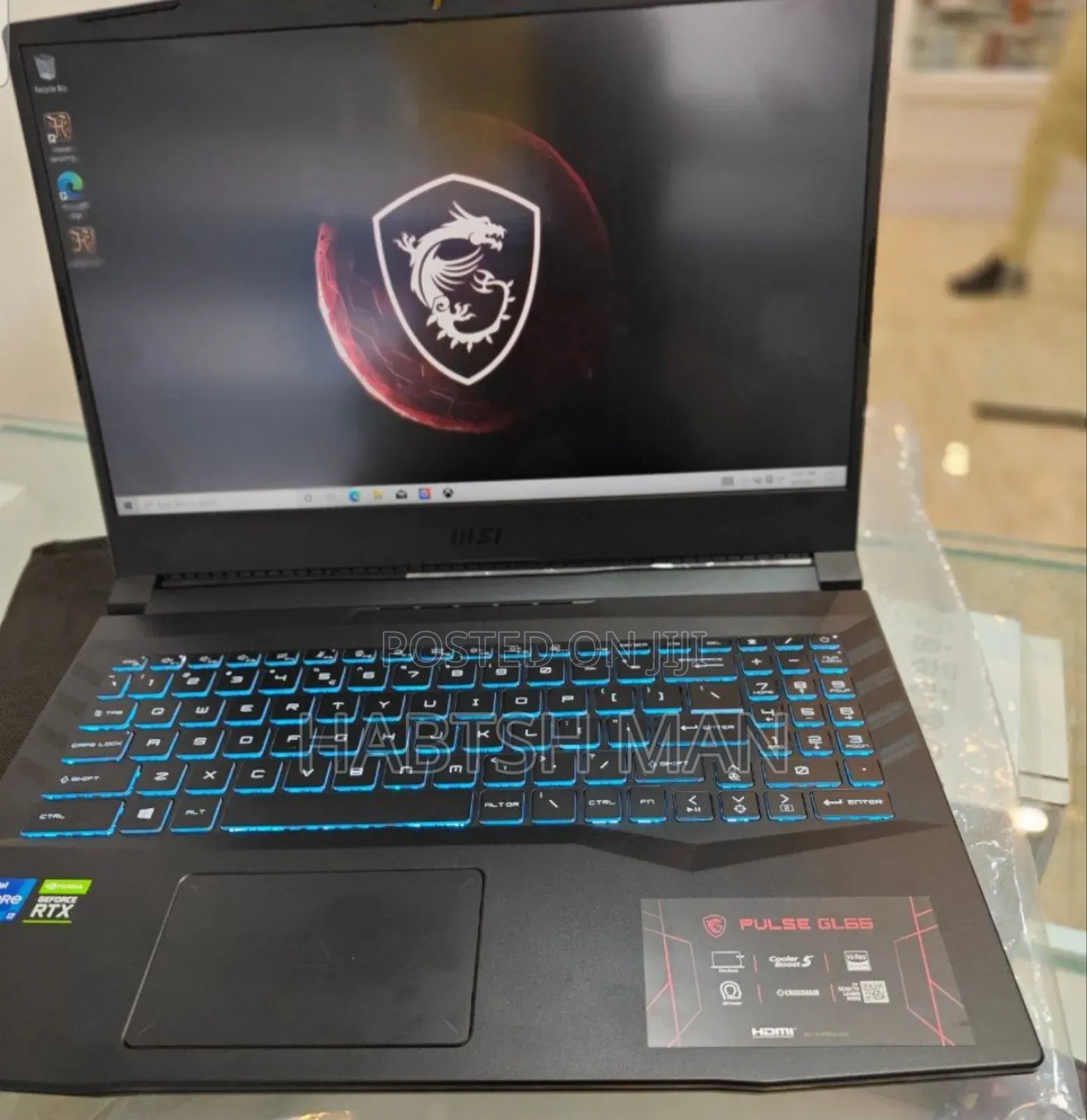 New Laptop MSI GF63 16GB Intel Core I7 SSD 1T