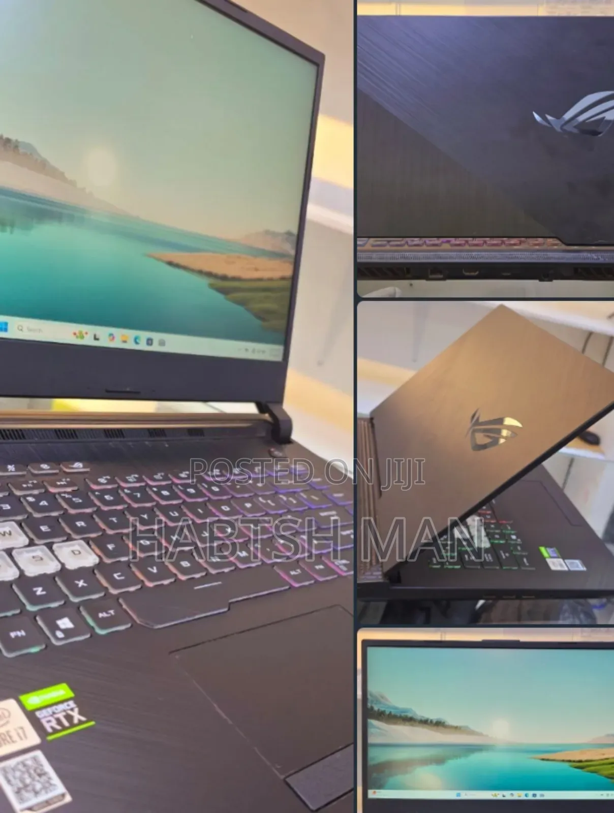 New Laptop Asus ROG Strix G15 16GB Intel Core i7 SSD 512GB