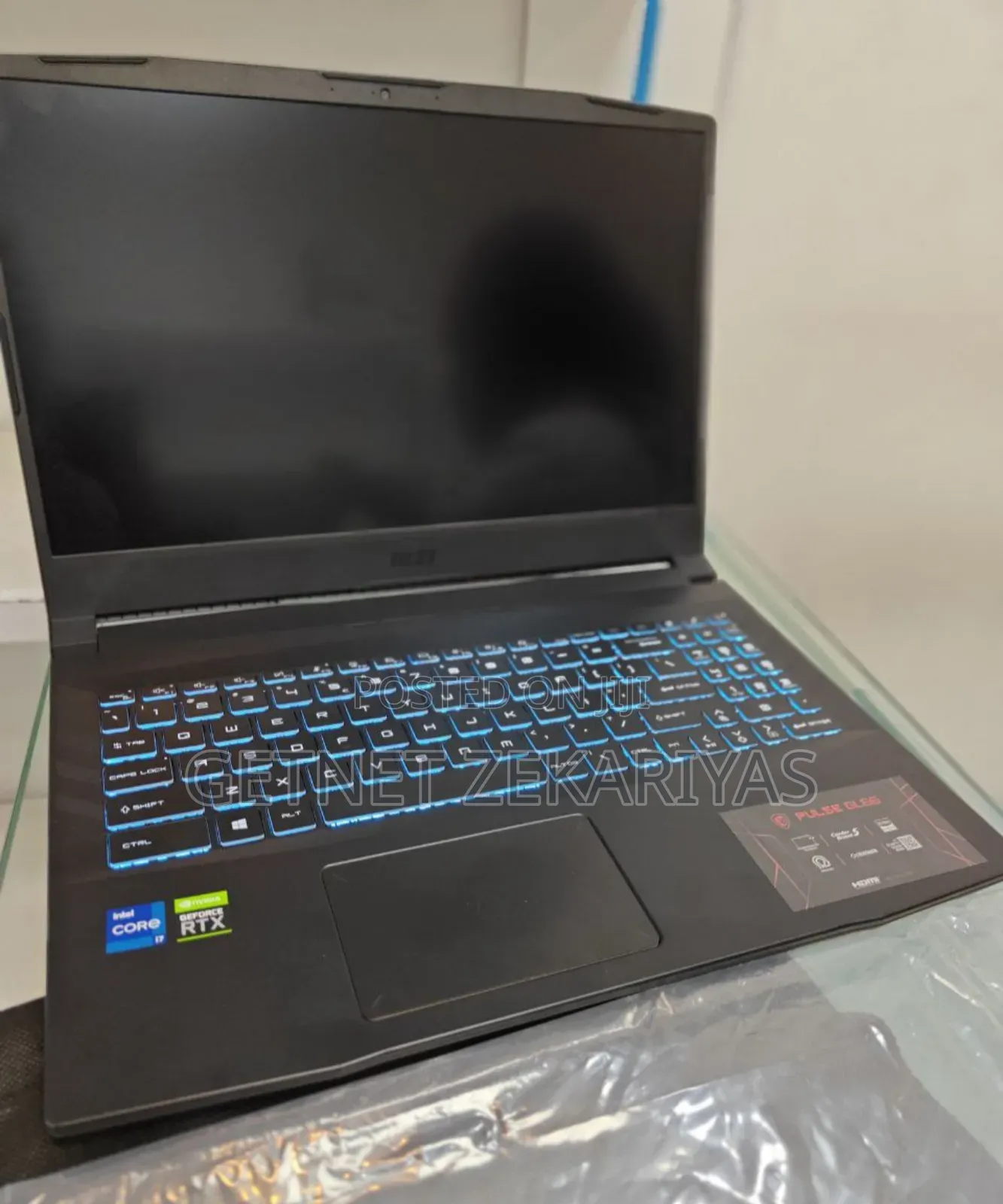 New Laptop MSI GP66 Raider 10GU 16GB Intel Core I7 SSD 1T