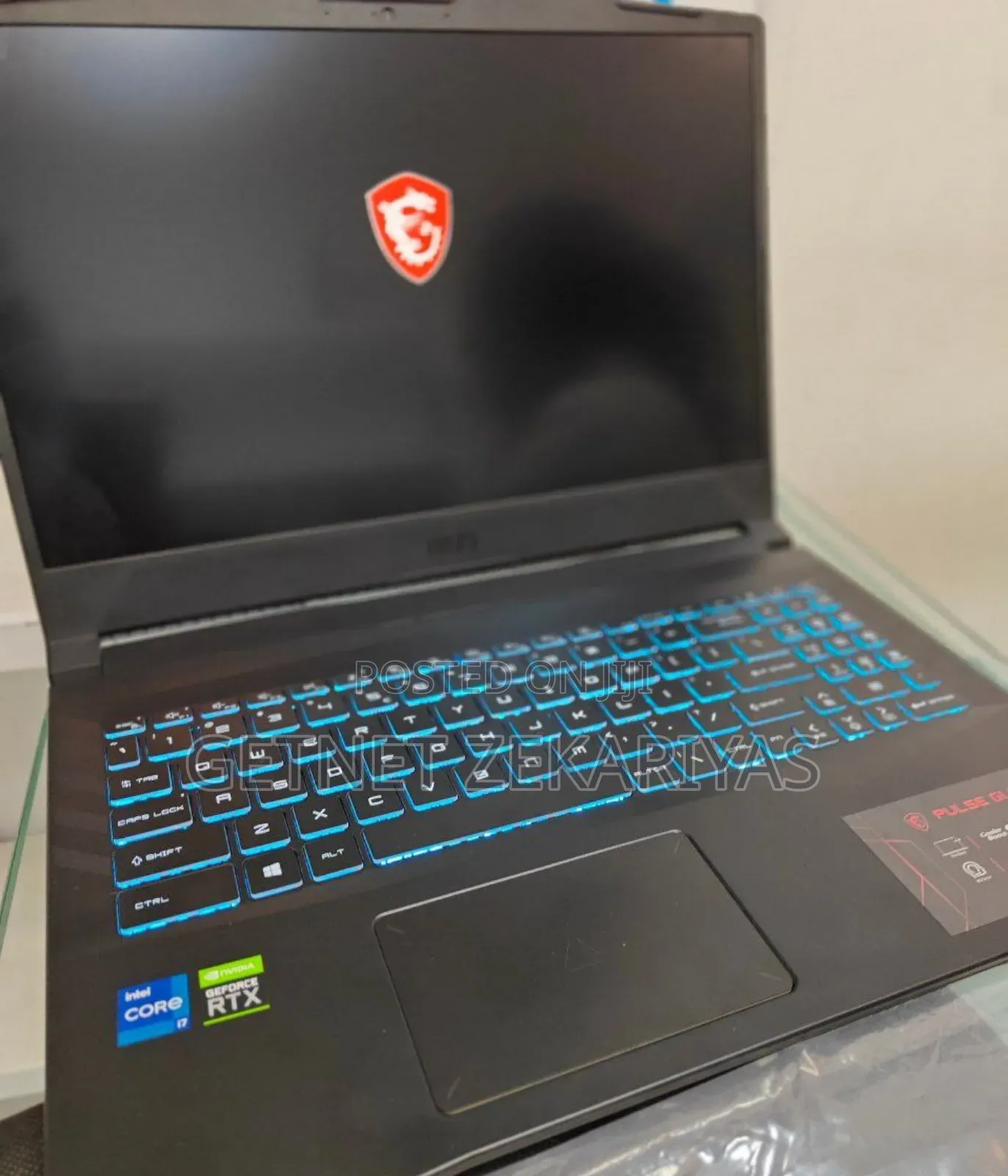 New Laptop MSI GP66 Raider 10GU 16GB Intel Core I7 SSD 1T