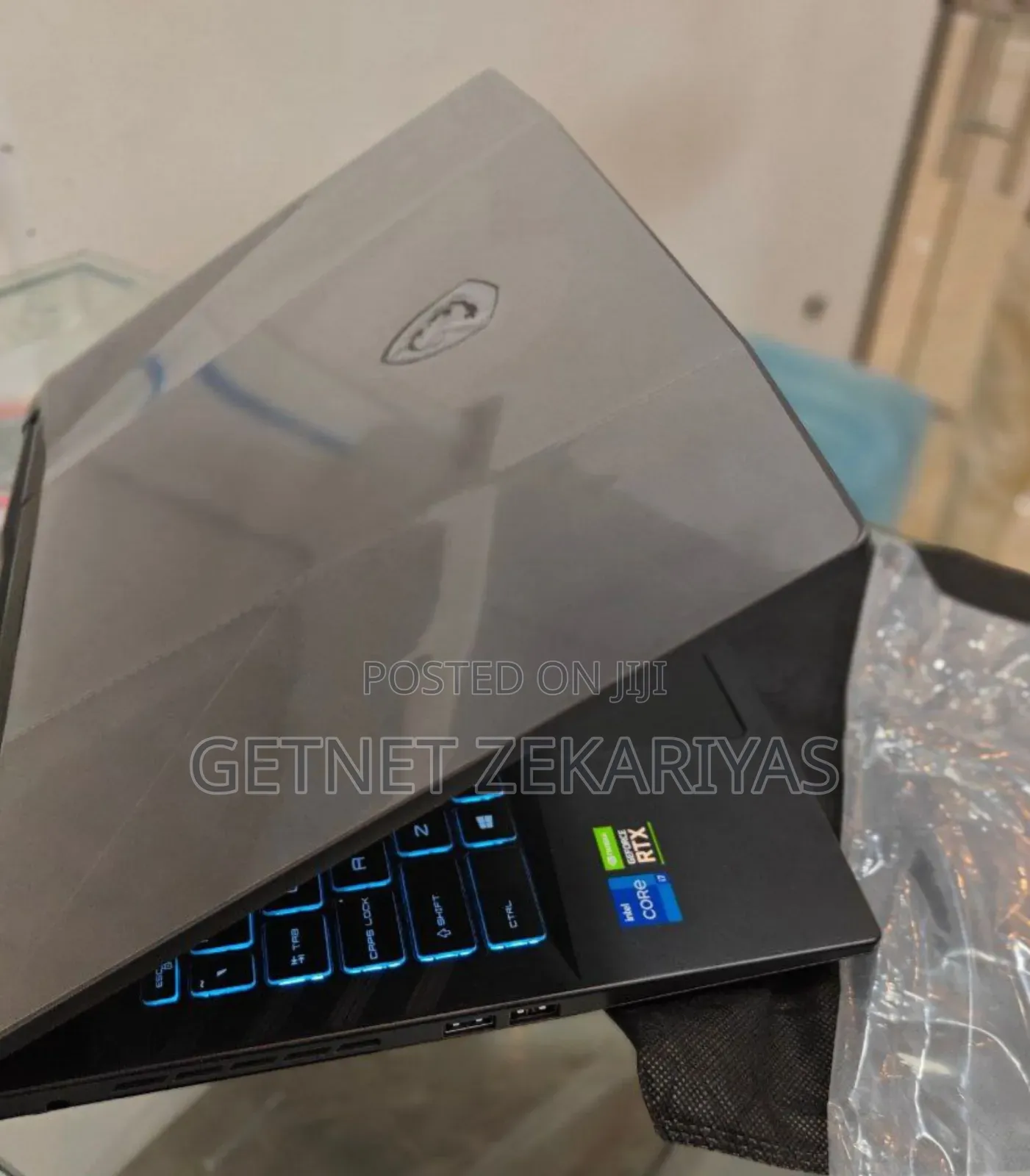 New Laptop MSI GP66 Raider 10GU 16GB Intel Core I7 SSD 1T