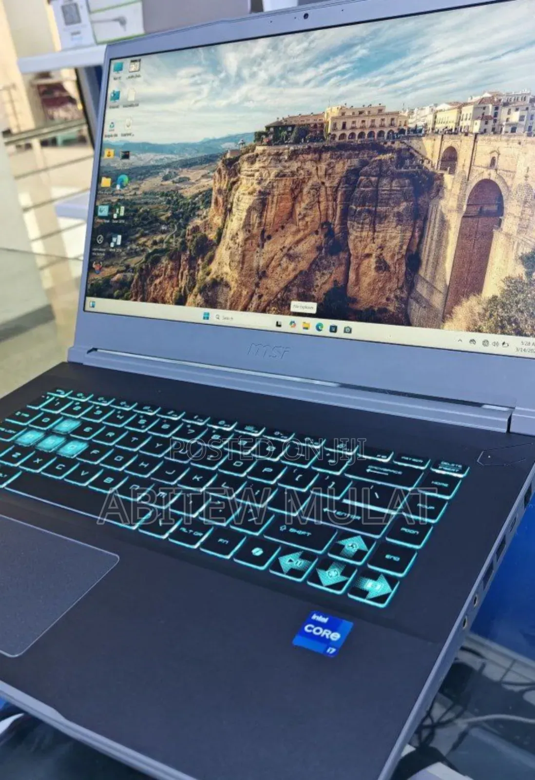 New Laptop MSI Katana GF66 16GB Intel Core I7 SSD 1T