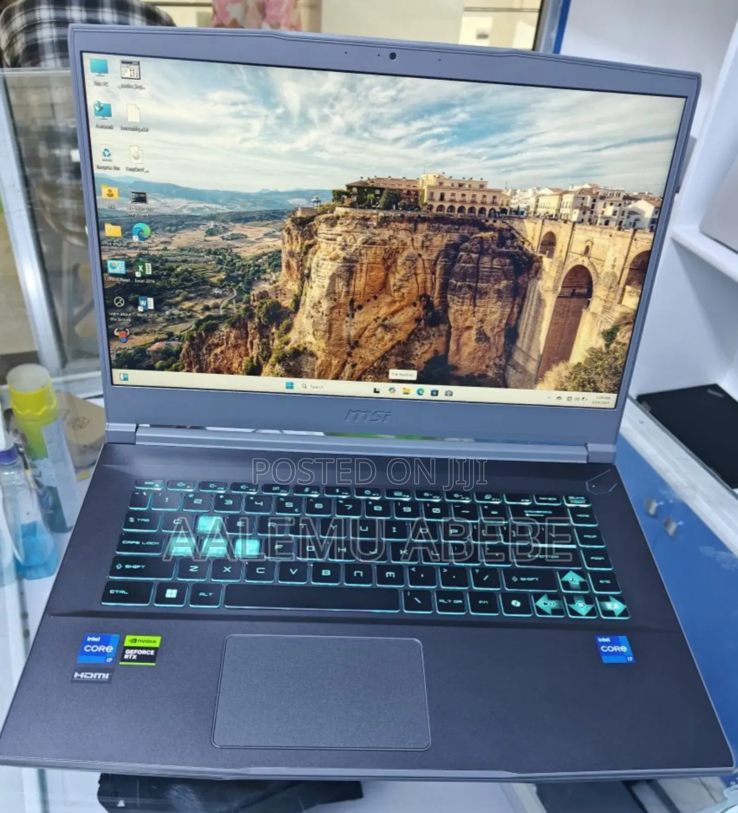 New Laptop MSI Katana 15 16GB Intel Core I7 SSD 1T