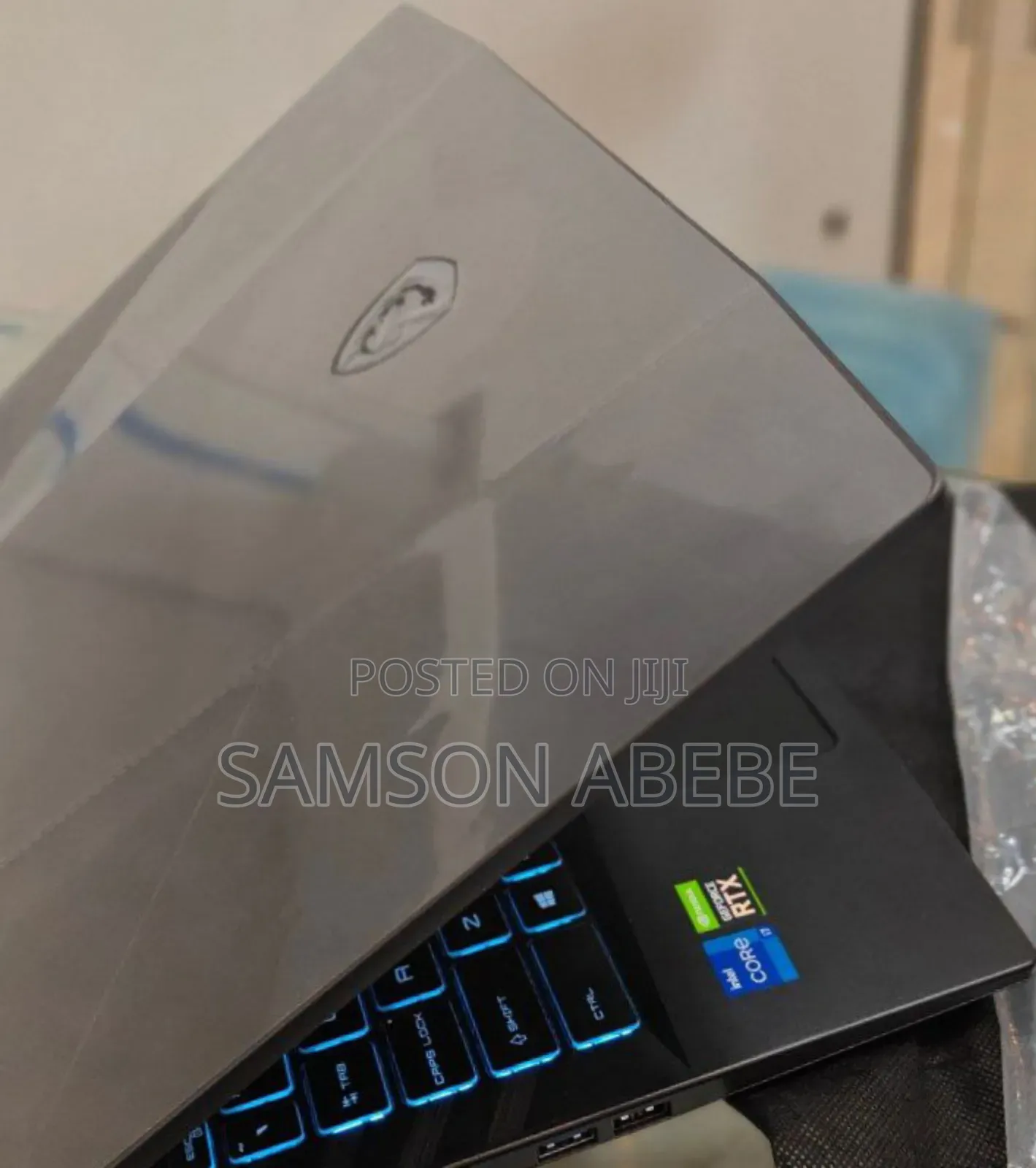 New Laptop MSI GP66 Raider 10GU 16GB Intel Core I7 SSD 1T