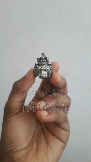 Lion Crown Ring Men