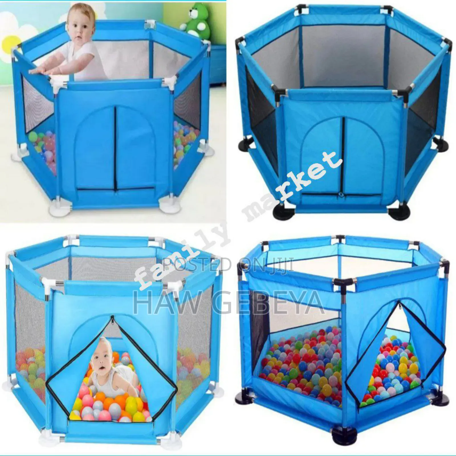 Foldable Children's Game Fence