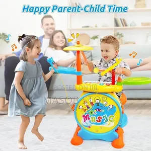 3 in 1 Musical Learning Toy 8 Keys Electronic Keyboard