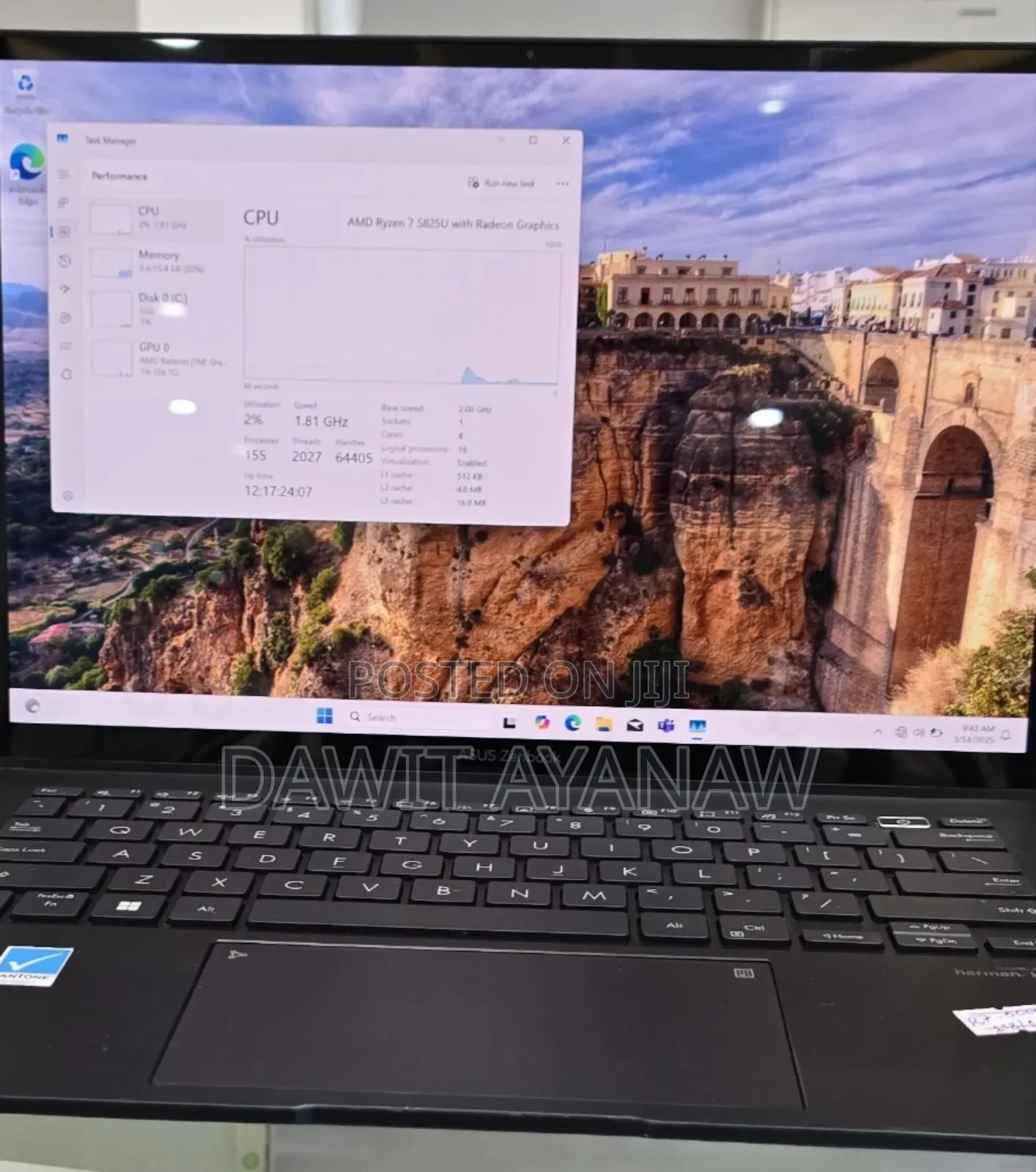 New Laptop Dell 32GB AMD Ryzen 5 SSD 512GB