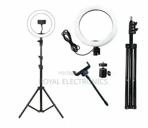 Photo - 26 Centi Meter Led Ringlight With 2.1 Meter Stand