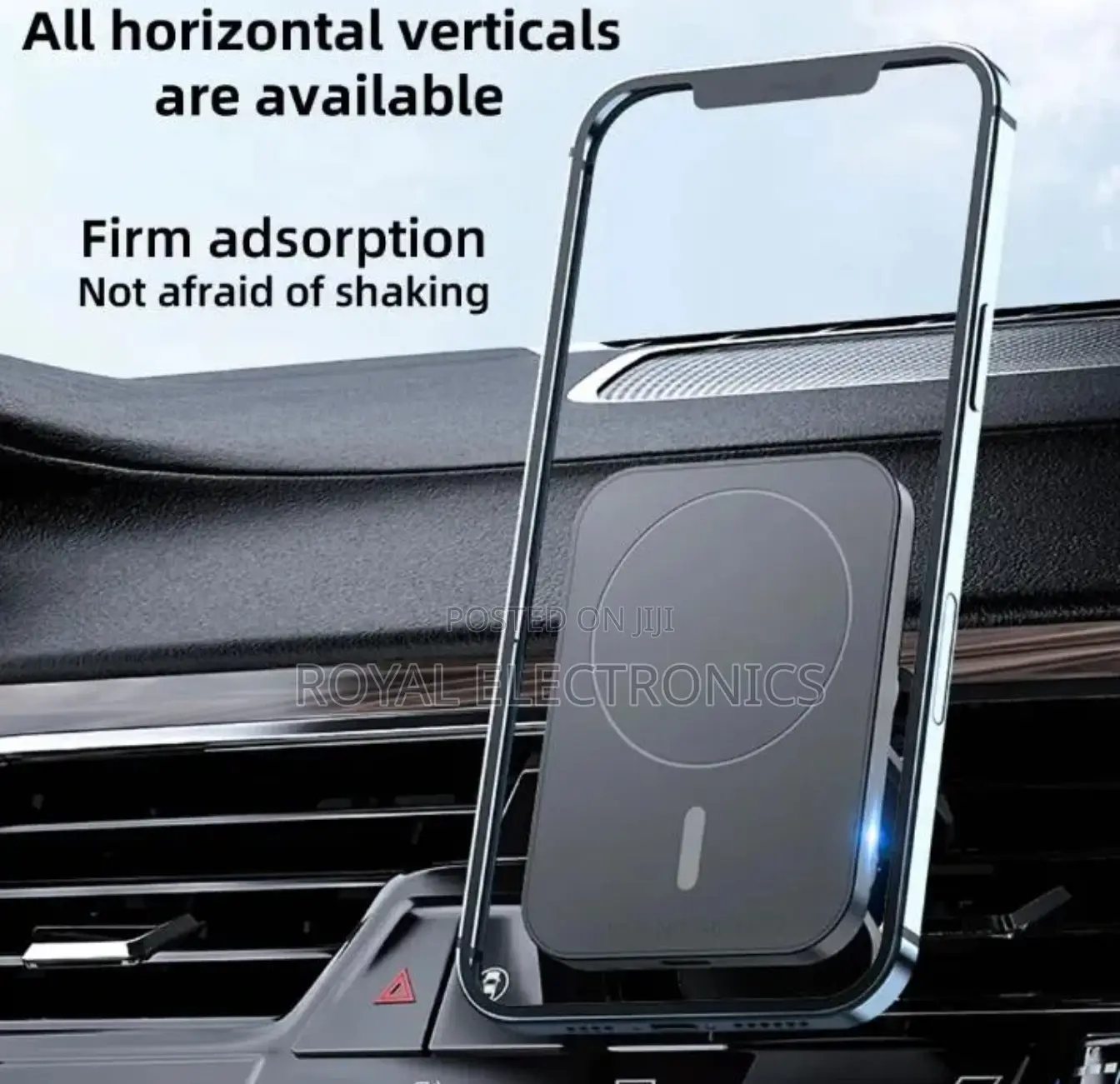 የመኪና 15 Watt Fast Charging Wireless Charger