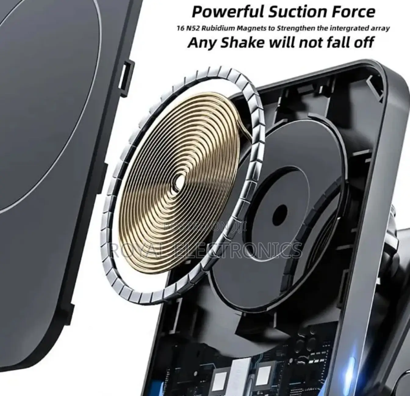 የመኪና 15 Watt Fast Charging Wireless Charger