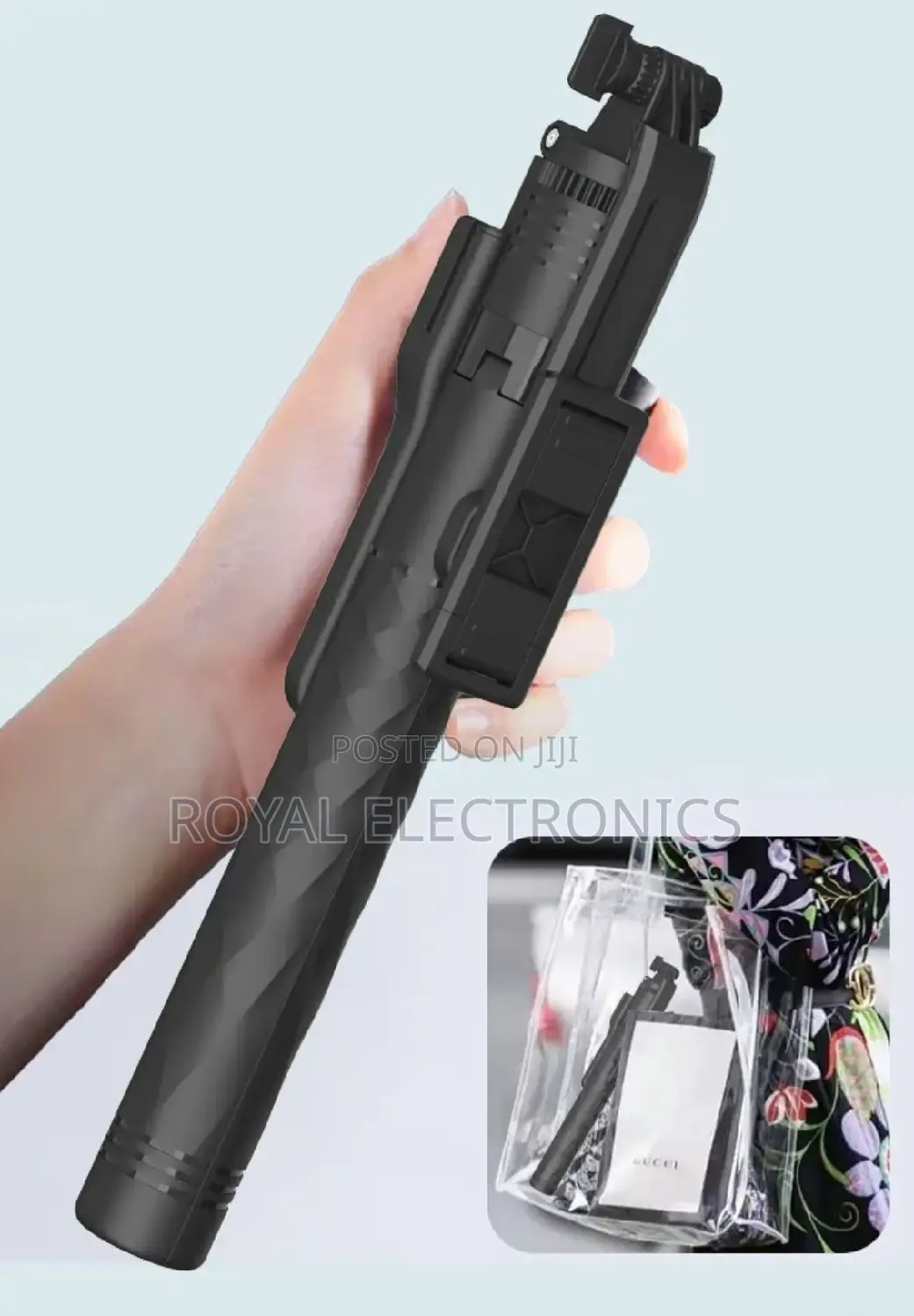 Jmary Camera/Phone Selfie Stick Tripod(1.75 Meter 1 Kg Max)