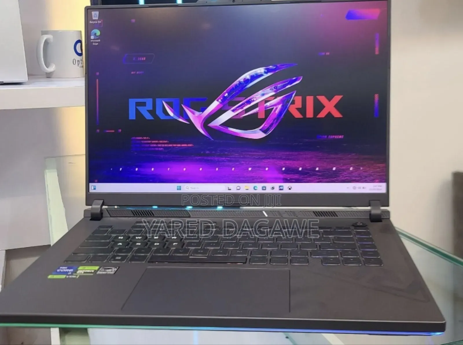 New Laptop Asus ROG Strix G16 G614 16GB Intel Core I7 SSD 1T