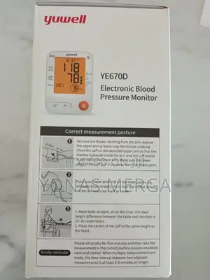 Yuwell Ye660d - Blood Pressure Monitor≢柞bp Monitor௹回bpm