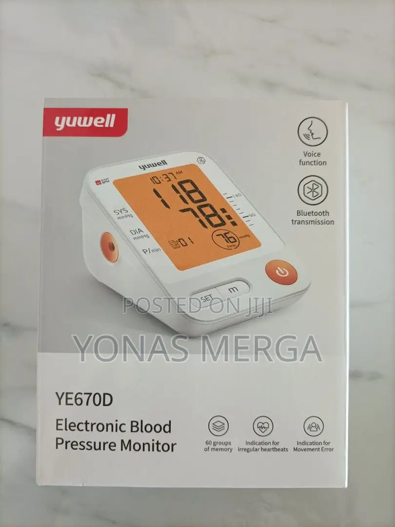 New Blood Pressure Monitor፮嫕monitor Bp Meter Arm፶懵yuwell Bp