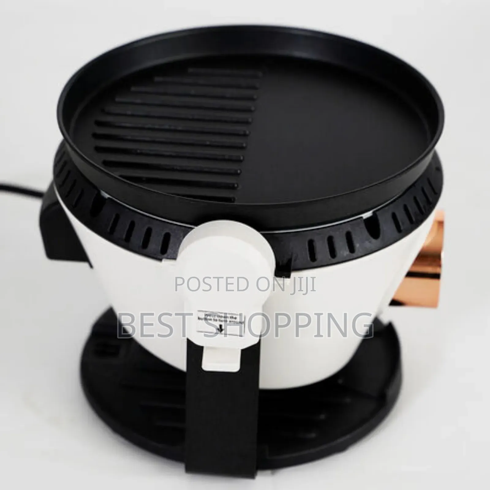 2 in 1 Transparent Glass Air Fryer Grill Stove ያለዘይት ግሪል ስቶቨ