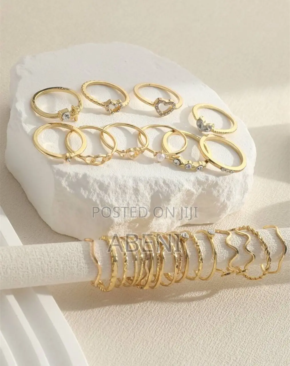 6 in 1 Glamorous Rings