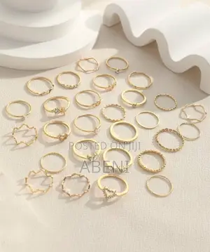 6 in 1 Glamorous Rings