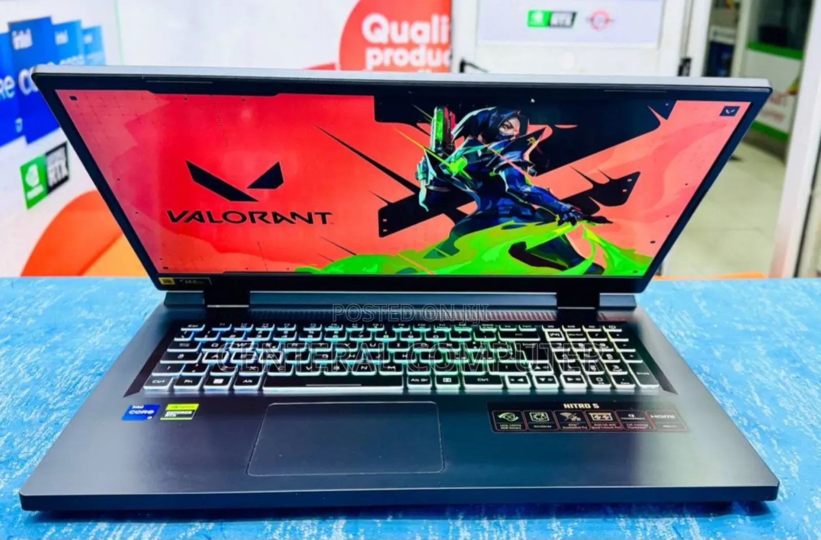 New Laptop Acer Nitro 17 32GB Intel Core I7 SSD 1T