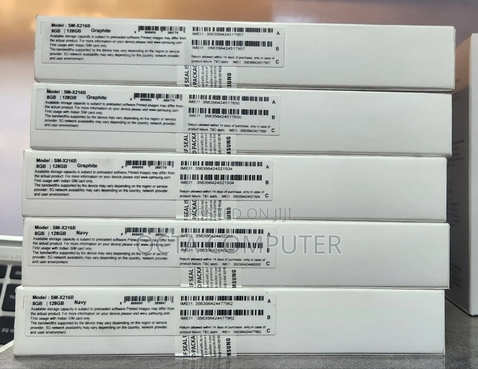 New Samsung Galaxy Tab A9+ 128 GB Black