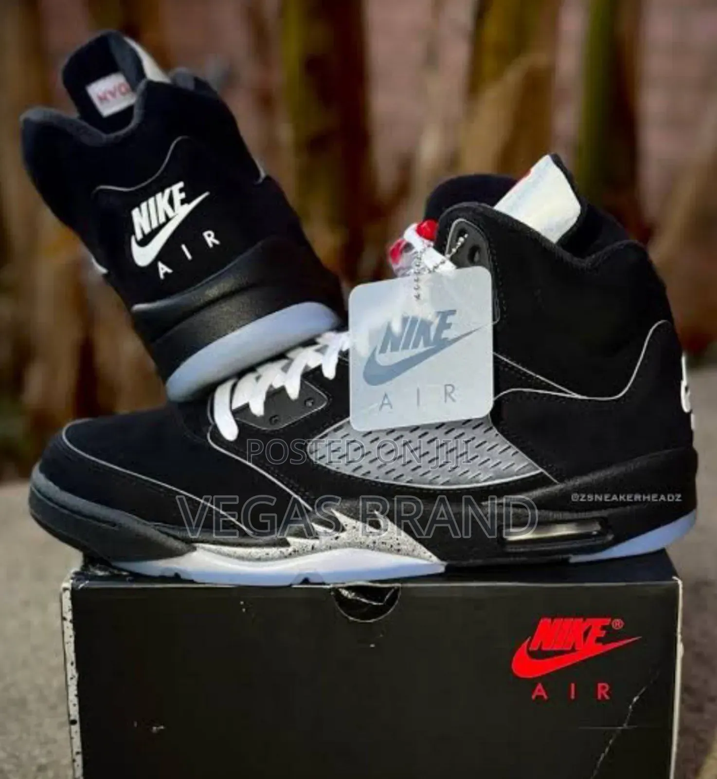 Air Jordan 5 Retro Og Black Metallic Master Quality Shoes