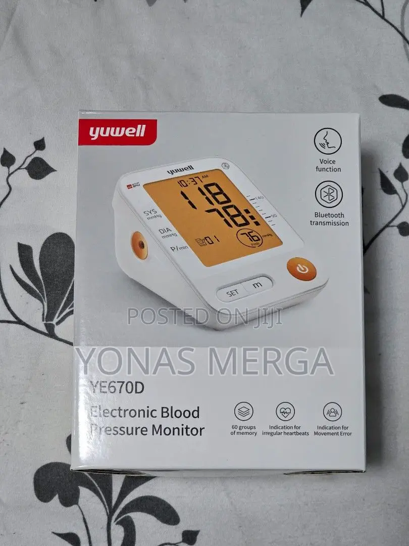 Blood Pressure Checker Machine₫雪automatically Save Data BPM