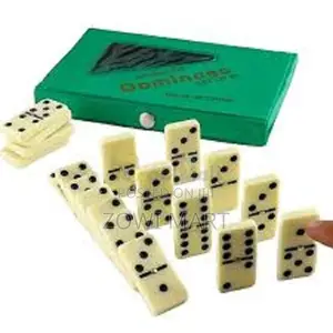 Double 6 Six Dominoes With Box Standard Set of 28