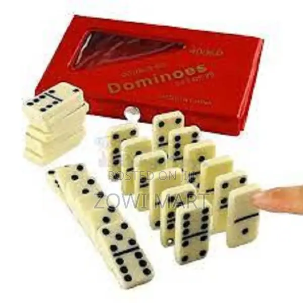 Double 6 Six Dominoes With Box Standard Set of 28