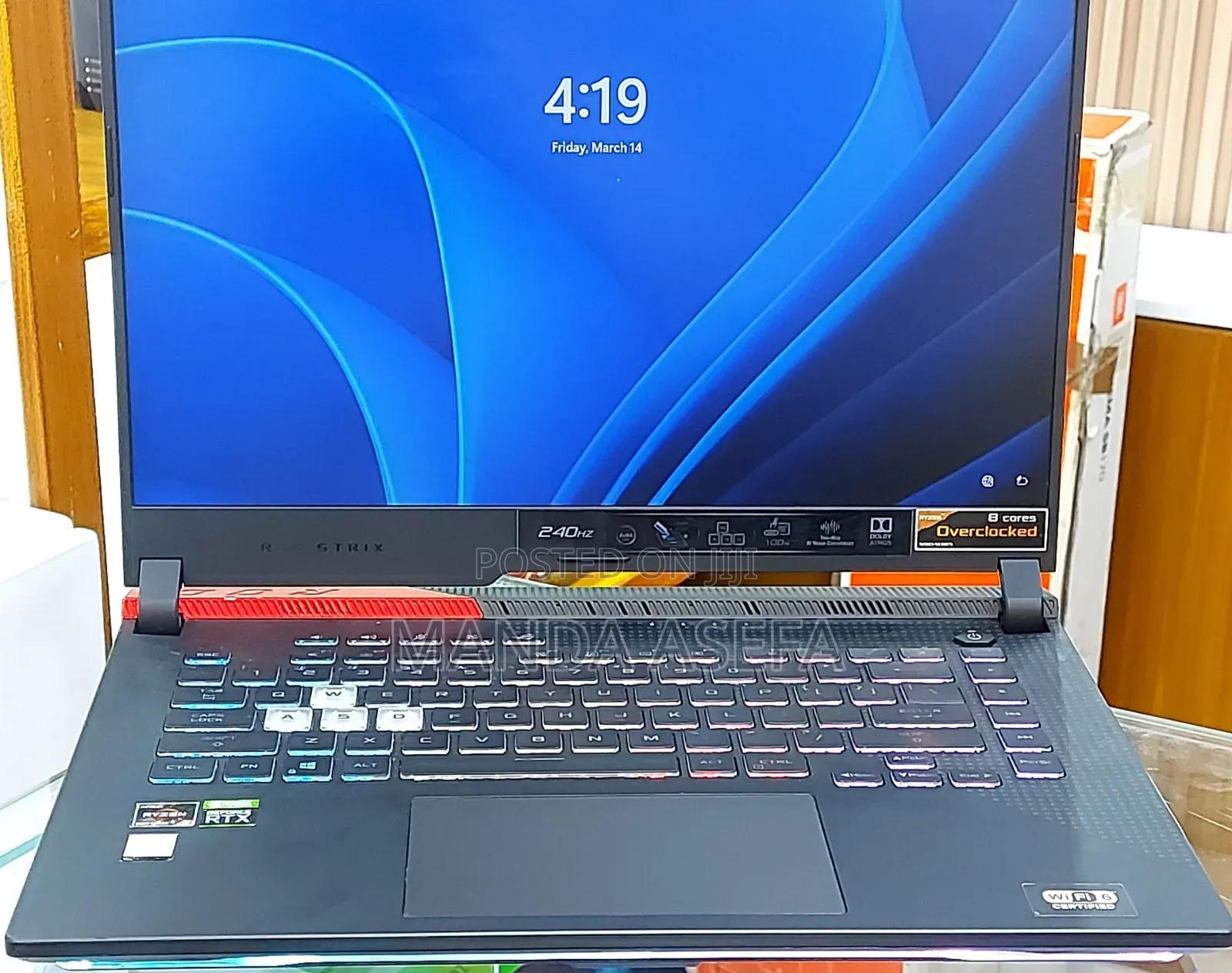 New Laptop Asus ROG Strix G16 G614 16GB AMD Ryzen 9 SSD 1T