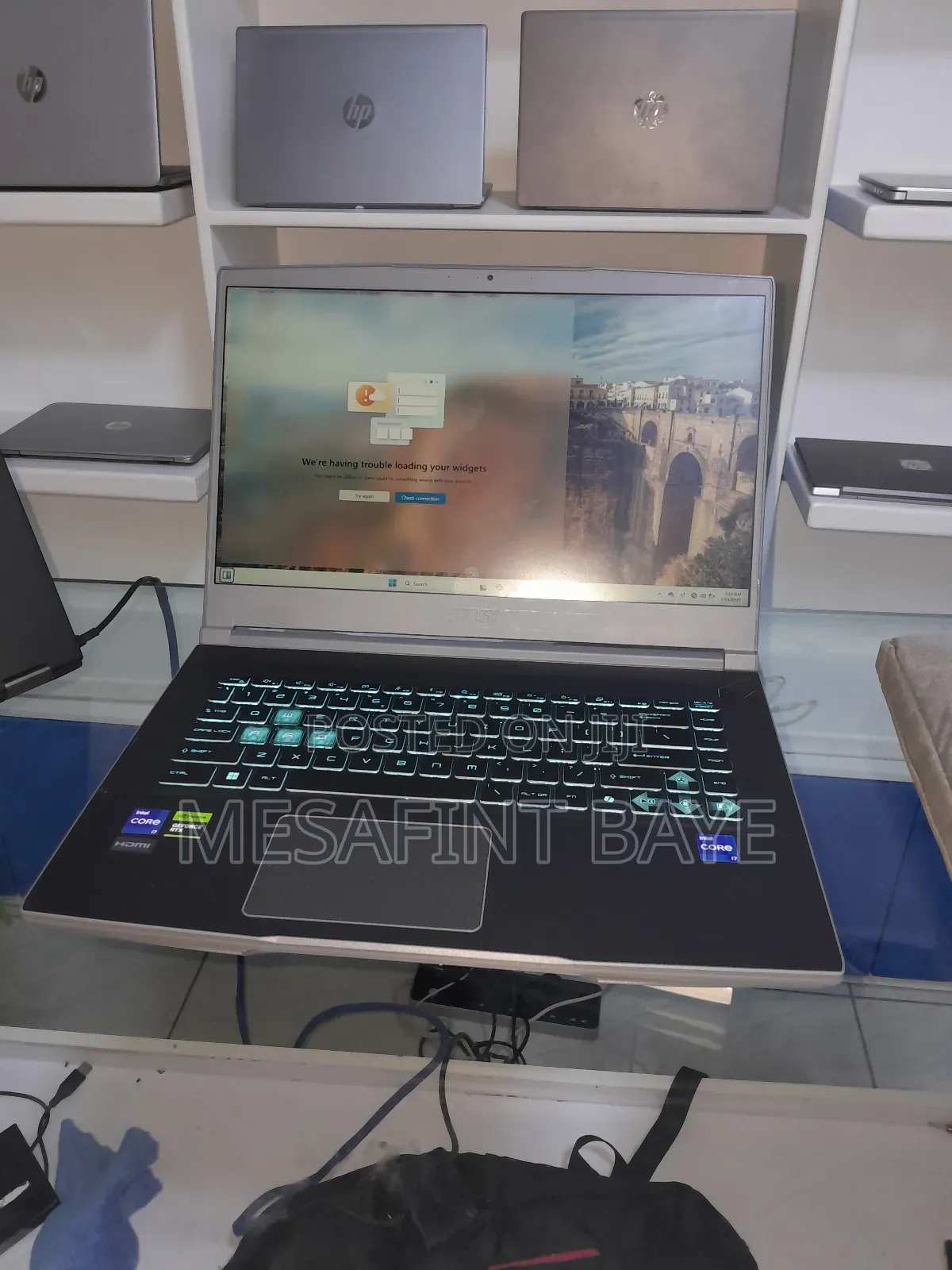 New Laptop MSI CR400 16GB Intel Core I7 SSD 1T