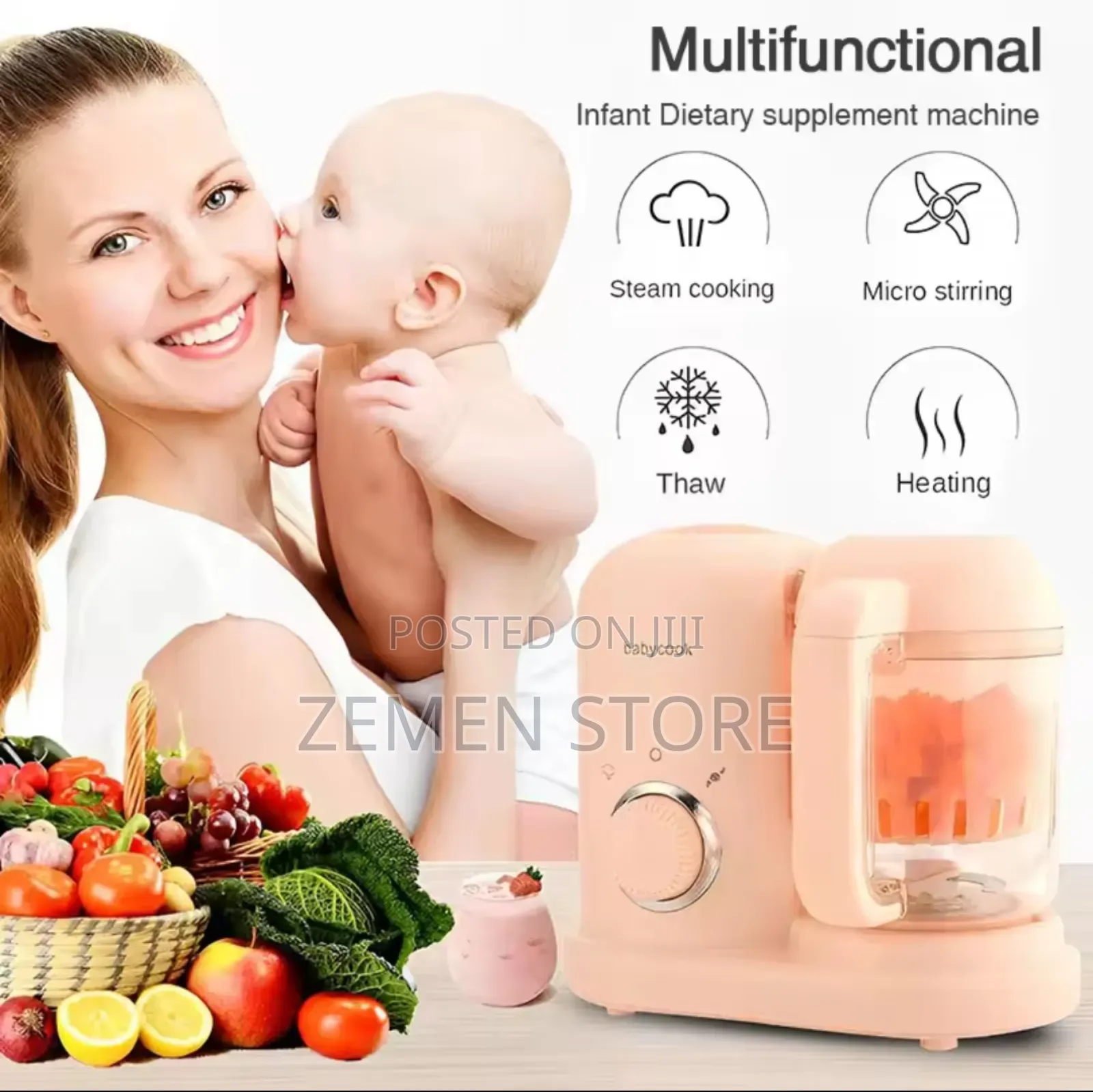 Baby Food Grinder Machine Only Takes You 10minutes