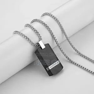 Photo - Stainles Steel Pendat Men's Necklaces Locket Chain