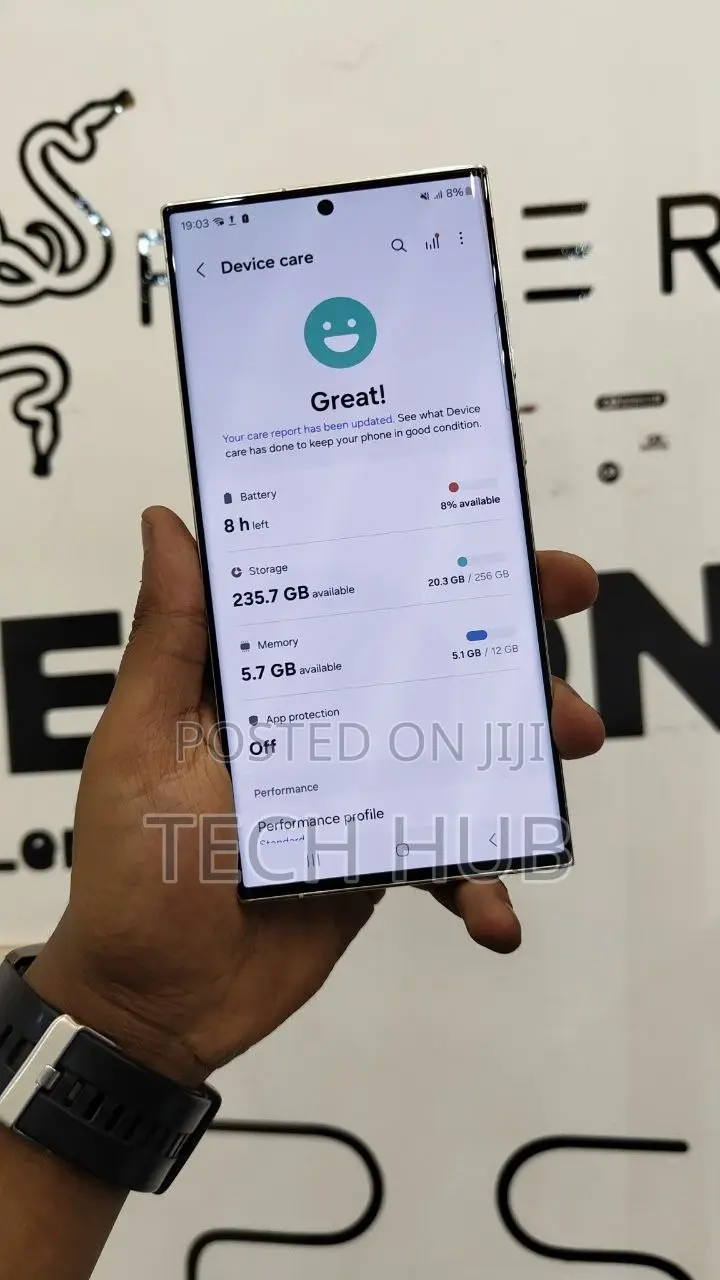 New Samsung Galaxy S23 Ultra 256 GB White