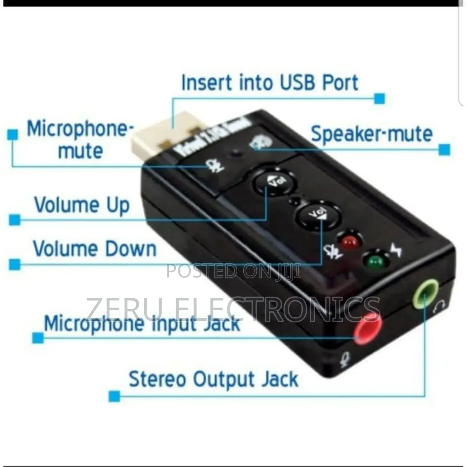 Usb Sound Card 7.1