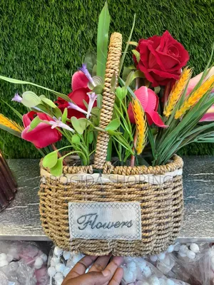 Enchanting Abba Flower Basket of Joy 