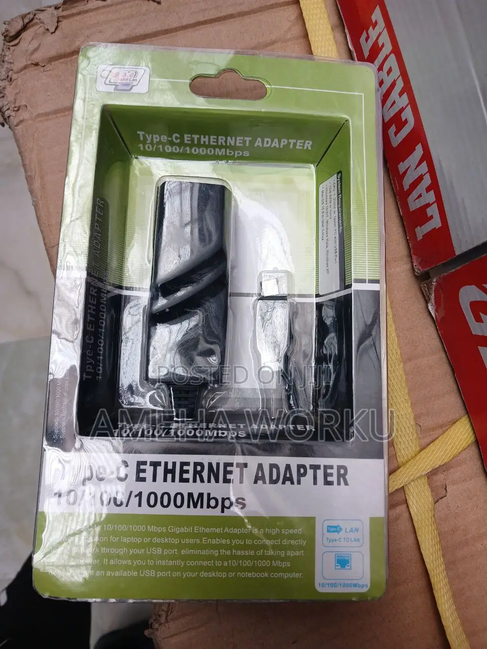 Type C Ethernet Adapter